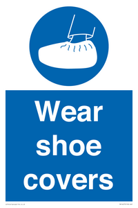 Wear shoe covers